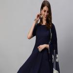 Anarkali Kurta Suit Set with Dupatta
