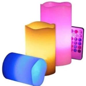 LED Luma Candle With Remote Home Improvement