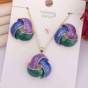 BRASS  WOMENS JEWELLERY WHOLESALE CHAIN PENDANT SET 